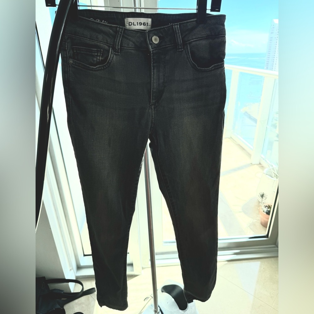 DL1961 Women's Dark Wash Skinny Jeans